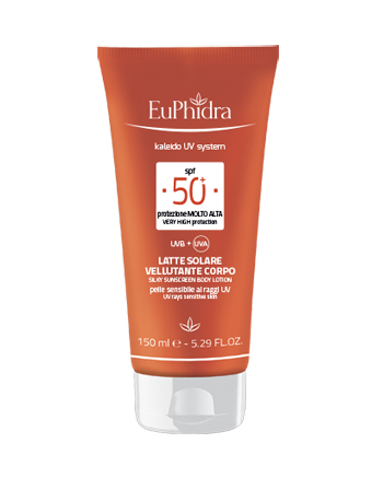 EUPHIDRA KALEIDO UV SYSTEM LATTE SOLARE CORPO 50+ - Farmacia Castello Srl