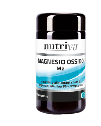 NUTRIVA MAGNESIO OSSIDO GI GROUP 50 COMPRESSE 1 G - Farmacia Castello Srl