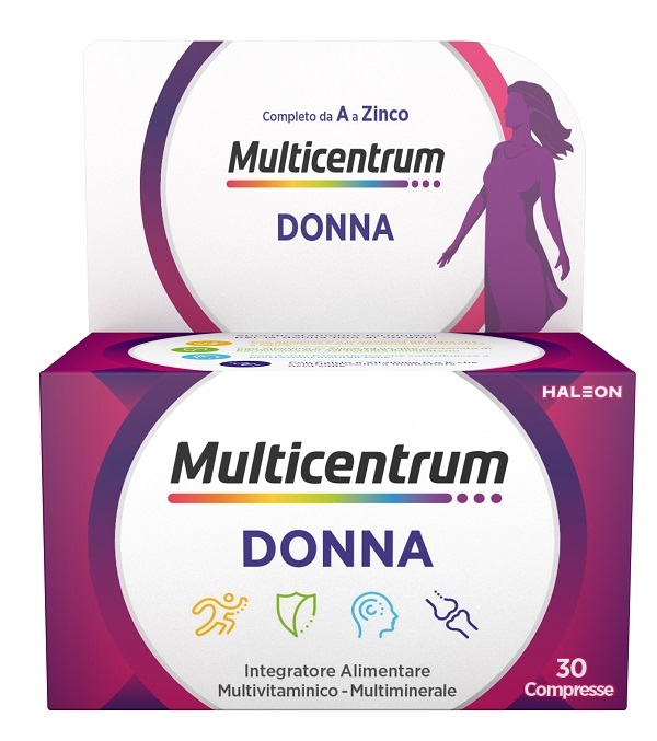 MULTICENTRUM DONNA 30 COMPRESSE - Farmacia Castello Srl