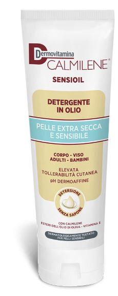 DERMOVITAMINA CALMILENE SENSIOIL DETERGENTE IN OLIO SENZA SAPONE PER PELLE EXTRA SECCA E SENSIBILE 250 ML - Farmacia Castello Srl