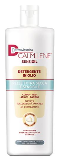 DERMOVITAMINA CALMILENE SENSIOIL DETERGENTE IN OLIO SENZA SAPONE PER PELLE EXTRA SECCA E SENSIBILE 500 ML - Farmacia Castello Srl