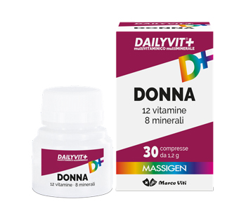 MASSIGEN DONNA MULTIVITAMINICO E MULTIMINERALE 30 COMPRESSE RIVESTITE - Farmacia Castello Srl