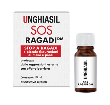 UNGHIASIL SOS RAGADI FLACONE 10 ML CON PENNELLINO E 9 CEROTTI COPRIVERRUCA - Farmacia Castello Srl