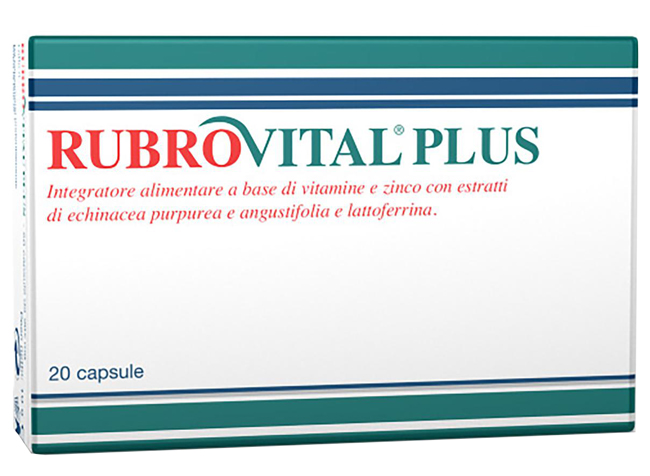 RUBROVITAL PLUS 20 CAPSULE - Farmacia Castello Srl