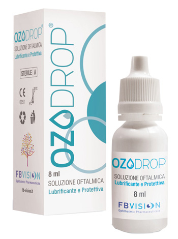 OZODROP LIPOZONEYE SOLUZIONE OFTALMICA BASE DI OLIO OZONIZZATO IN FOSFOLIPIDI 8 ML - Farmacia Castello Srl
