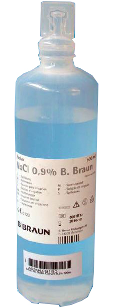 SOLUZIONE FISIOLOGICA 0,9% SODIO CLORURO 500 ML NON INIETTABILE - Farmacia Castello Srl