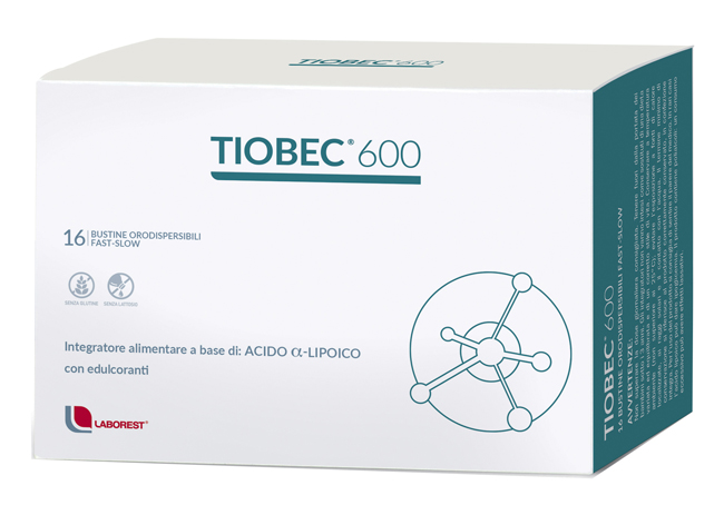 TIOBEC 600 16 BUSTINE OROSOLUBILI - Farmacia Castello Srl