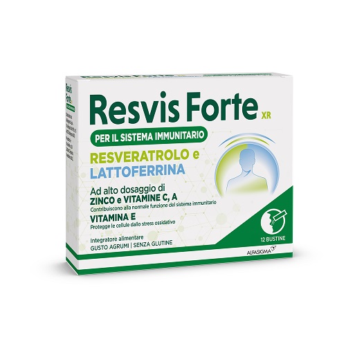 RESVIS FORTE XR BIOFUTURA 12 BUSTE - Farmacia Castello Srl