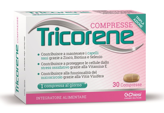 TRICORENE 30 COMPRESSE - Farmacia Castello Srl