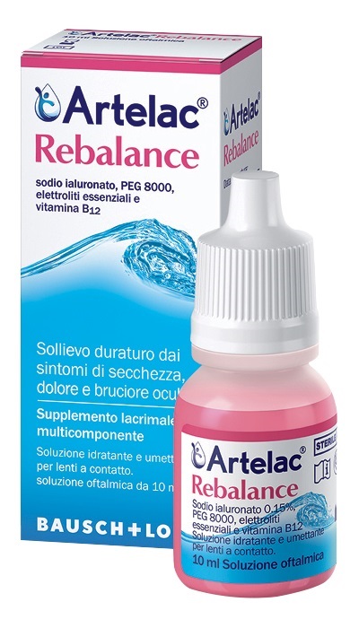 ARTELAC REBALANCE GOCCE OCULARI MULTIDOSE SENZA CONSERVANTI 10 ML - Farmacia Castello Srl