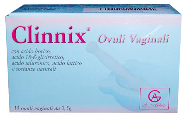 SANOCLIN 15 OVULI VAGINALI 2,5 G - Farmacia Castello Srl