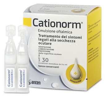 CATIONORM GOCCE 30 FIALE MONODOSE DA 0,4 ML - Farmacia Castello Srl