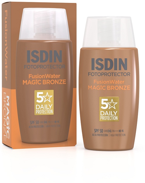 FUSION WATER MAGIC COLOR BRONZE SPF50 50 ML - Farmacia Castello Srl