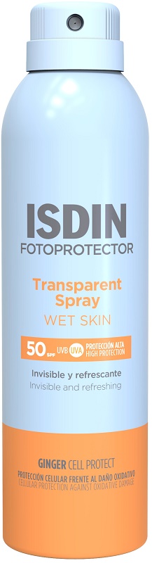 TRANSPARENT SPRAY WET SKIN SPF50 250 ML - Farmacia Castello Srl