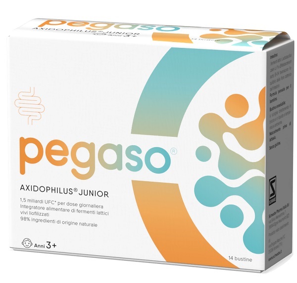PEGASO AXIDOPHILUS JUNIOR 14 BUSTINE DA 1,5 G - Farmacia Castello Srl