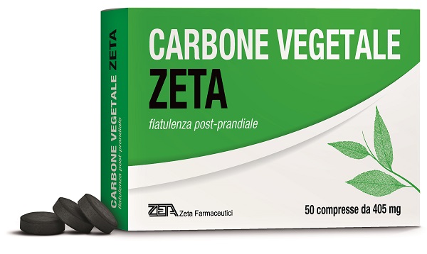 CARBONE VEGETALE 50 COMPRESSE DA 405 MG - Farmacia Castello Srl