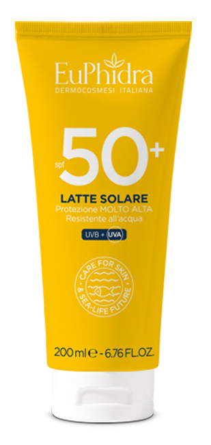 EUPHIDRA KALEIDO LATTE SOLARE SPF50+ 200 ML - Farmacia Castello Srl