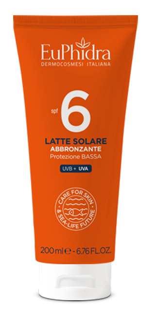 EUPHIDRA KALEIDO LATTE SOLARE ABBRONZANTE SPF6 200 ML - Farmacia Castello Srl