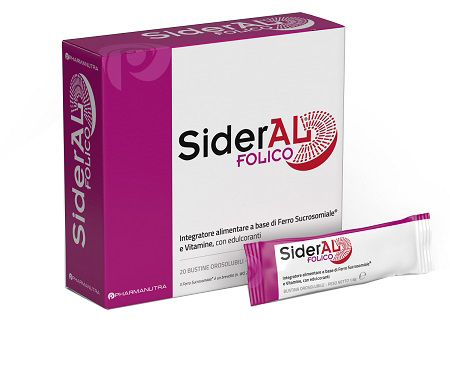 SIDERAL FOLICO 30 MG 20 BUSTINE OROSOLUBILI - Farmacia Castello Srl