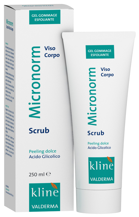 MICRONORM SCRUB VISO-CORPO 250 ML - Farmacia Castello Srl