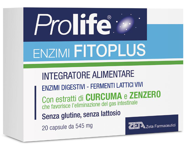 PROLIFE ENZIMI FITOPLUS 20 CAPSULE - Farmacia Castello Srl