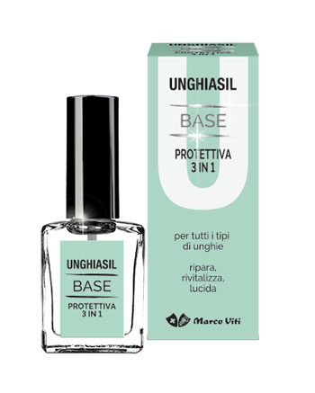 UNGHIASIL BASE PROTETTIVA 3 IN 1 10 ML - Farmacia Castello Srl