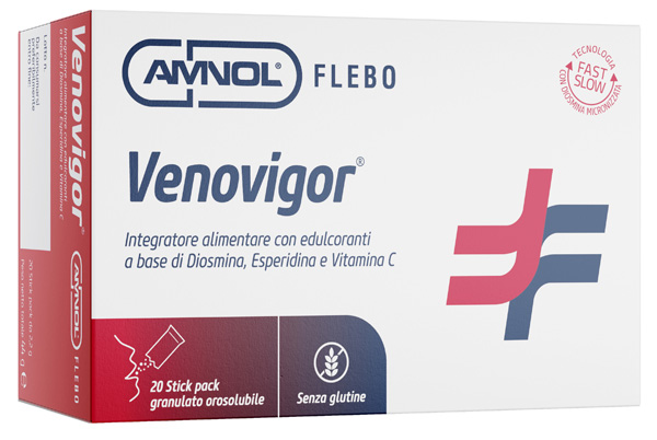 VENOVIGOR 20 STICK PACK GRANULATO OROSOLUBILE - Farmacia Castello Srl