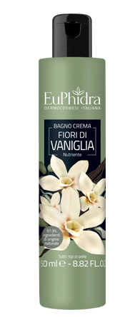 EUPHIDRA BAGNOCREMA NUTR VANIGLIA BAGNO CREMA IN FLACONE CON ETICHETTA - Farmacia Castello Srl