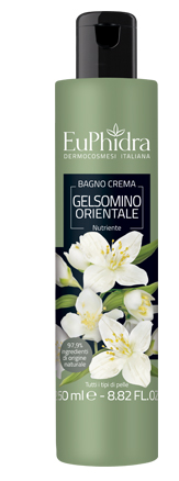 EUPHIDRA BAGNOCREMA NUTRIENTE GELSOMINO IN FLACONE CON ETICHETTA - Farmacia Castello Srl