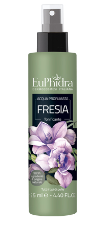 EUPHIDRA ACQUA PROFUMATA FRESIA IN FLACONE CON ETICHETTA POMPA SPRAY - Farmacia Castello Srl