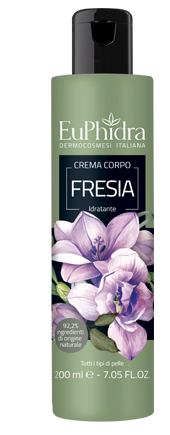 EUPHIDRA CREMA CORPO IDRATANTE FRESIA IN FLACONE CON ETICHETTA - Farmacia Castello Srl