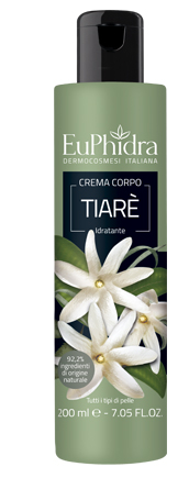 EUPHIDRA CREMA CORPO IDRATANTE TIARE' IN FLACONE CON ETICHETTA - Farmacia Castello Srl