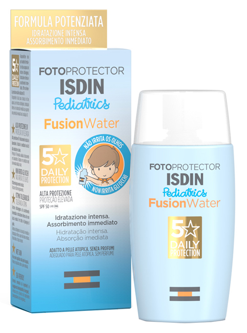 FOTOPROTECTOR PEDIATRICS FUSION WATER SPF50 - Farmacia Castello Srl