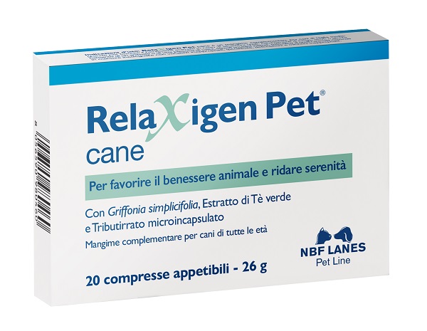 RELAXIGEN PET CANE BLISTER 20 COMPRESSE APPETIBILI - Farmacia Castello Srl