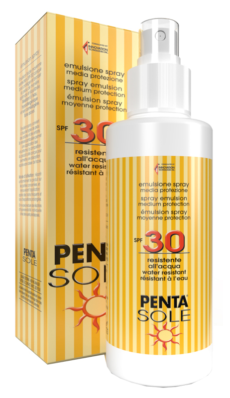 PENTA SOLE SPF30 EMULSIONE SPRAY MEDIA PROTEZIONE 100 ML - Farmacia Castello Srl