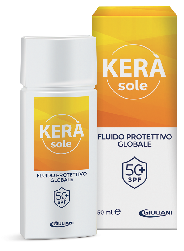 KERA' SOLE FLUIDO PROTETTIVO GLOBALE SPF 50+ 50 ML - Farmacia Castello Srl