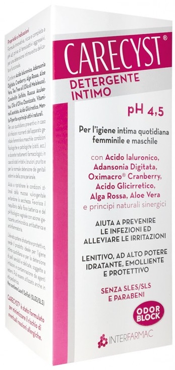 CARECYST INTIMO DETERGENTE 250 ML - Farmacia Castello Srl