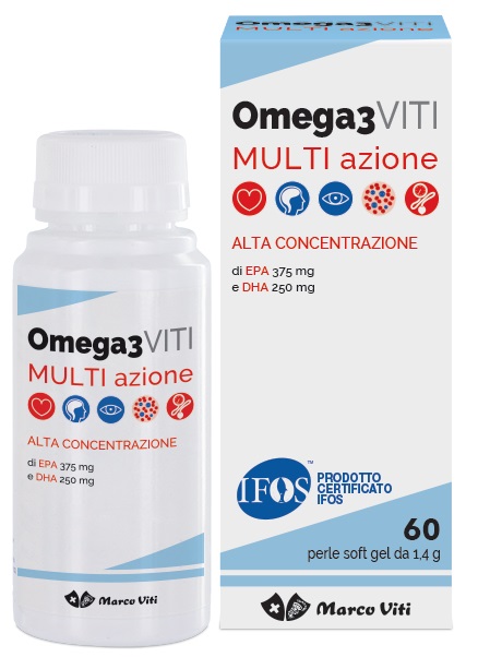 VITI OMEGA 3 MULTIAZIONE 60 PERLE PROMO - Farmacia Castello Srl
