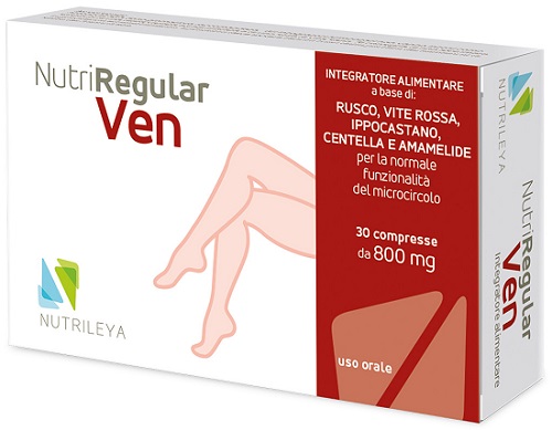NUTRIREGULAR VEN 30 COMPRESSE - Farmacia Castello Srl