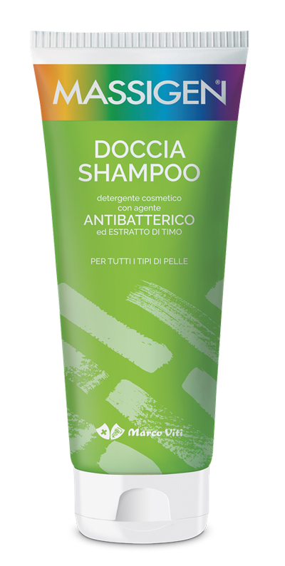 MASSIGEN DOCCIASHAMPOO ANTIBATTERICO 200 ML - Farmacia Castello Srl