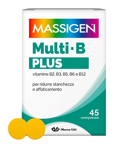 MASSIGEN MULTI B PLUS 45 COMPRESSE RIVESTITE - Farmacia Castello Srl