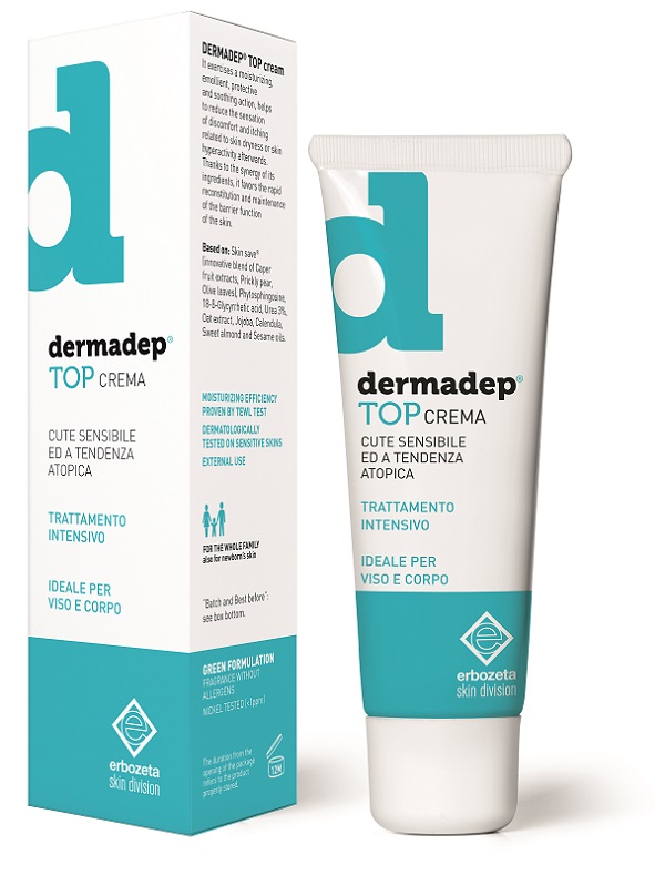 DERMADEP TOP CREMA CUTE SENSIBILE E A TENDENZA ATOPICA TRATTAMENTO INTENSIVO 50 ML - Farmacia Castello Srl