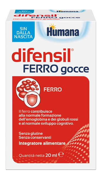 DIFENSIL FERRO GOCCE 20 ML - Farmacia Castello Srl