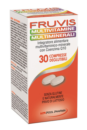 FRUVIS MULTIVITAMINICO 30 COMPRESSE RIVESTITE - Farmacia Castello Srl