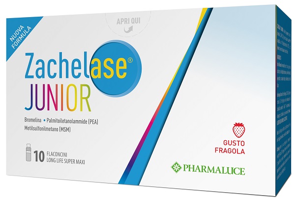 ZACHELASE JUNIOR 10 FLACONCINI DA 10 ML NUOVA FORMULA - Farmacia Castello Srl