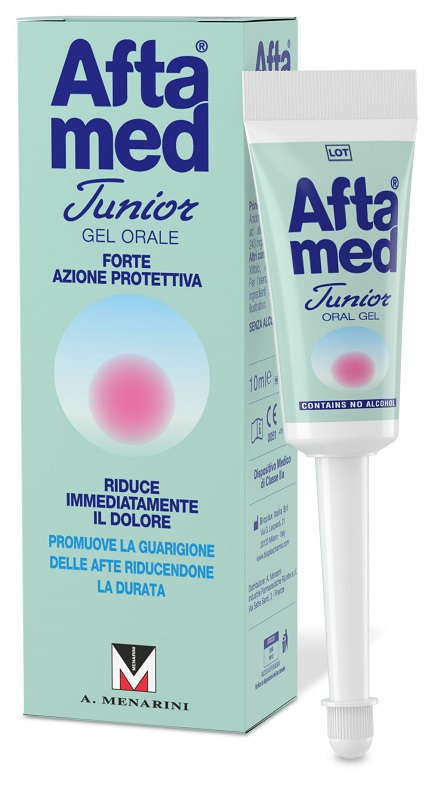 GEL AFTAMED JUNIOR ACIDO IALURONICO 10 ML - Farmacia Castello Srl