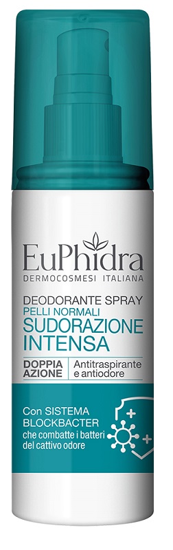 EUPHIDRA DEO SPRAY SUDORAZIONE INTENSA 100 ML - Farmacia Castello Srl