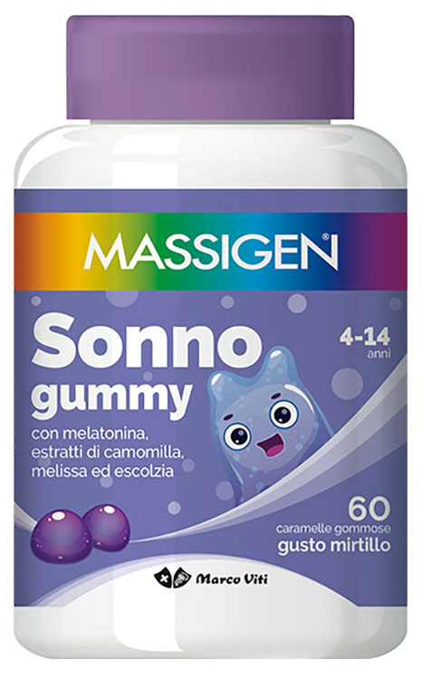 MASSIGEN SONNO GUMMY 60 CARAMELLE - Farmacia Castello Srl