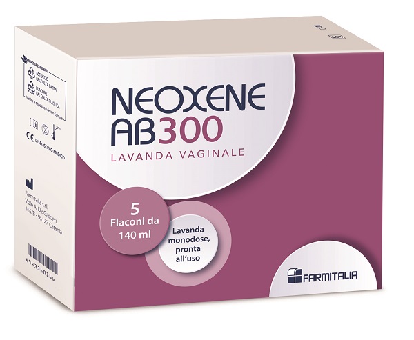 NEOXENE AB 300 LAVANDA VAGINALE 5 FLACONI DA 140 ML - Farmacia Castello Srl