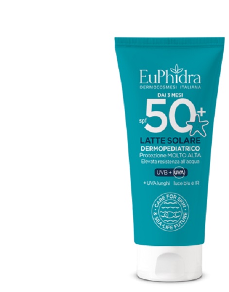 EUPHIDRA KALEIDO UV SYSTEM LATTE DERMOPEDIATRICO 50+ 50 ML - Farmacia Castello Srl